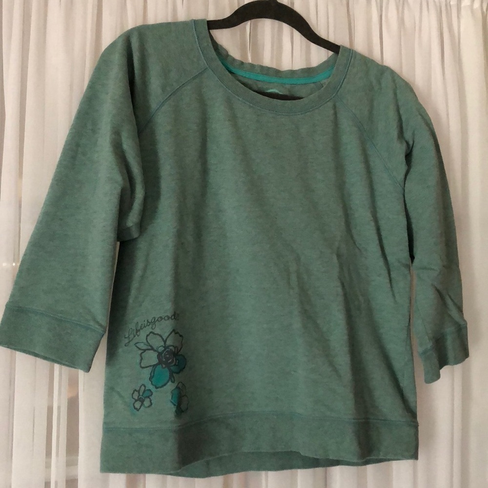 Life Is Good Lightweight Sweatshirt - SZ Lg